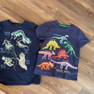 Boys Boden and lands end glow in the dark shirts